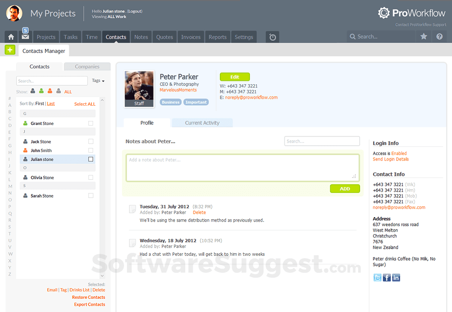 ProWorkflow Pricing Features And Details In 2025