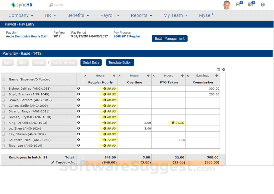 SyncHR: Details, Pricing, Features, & Integration in 2026