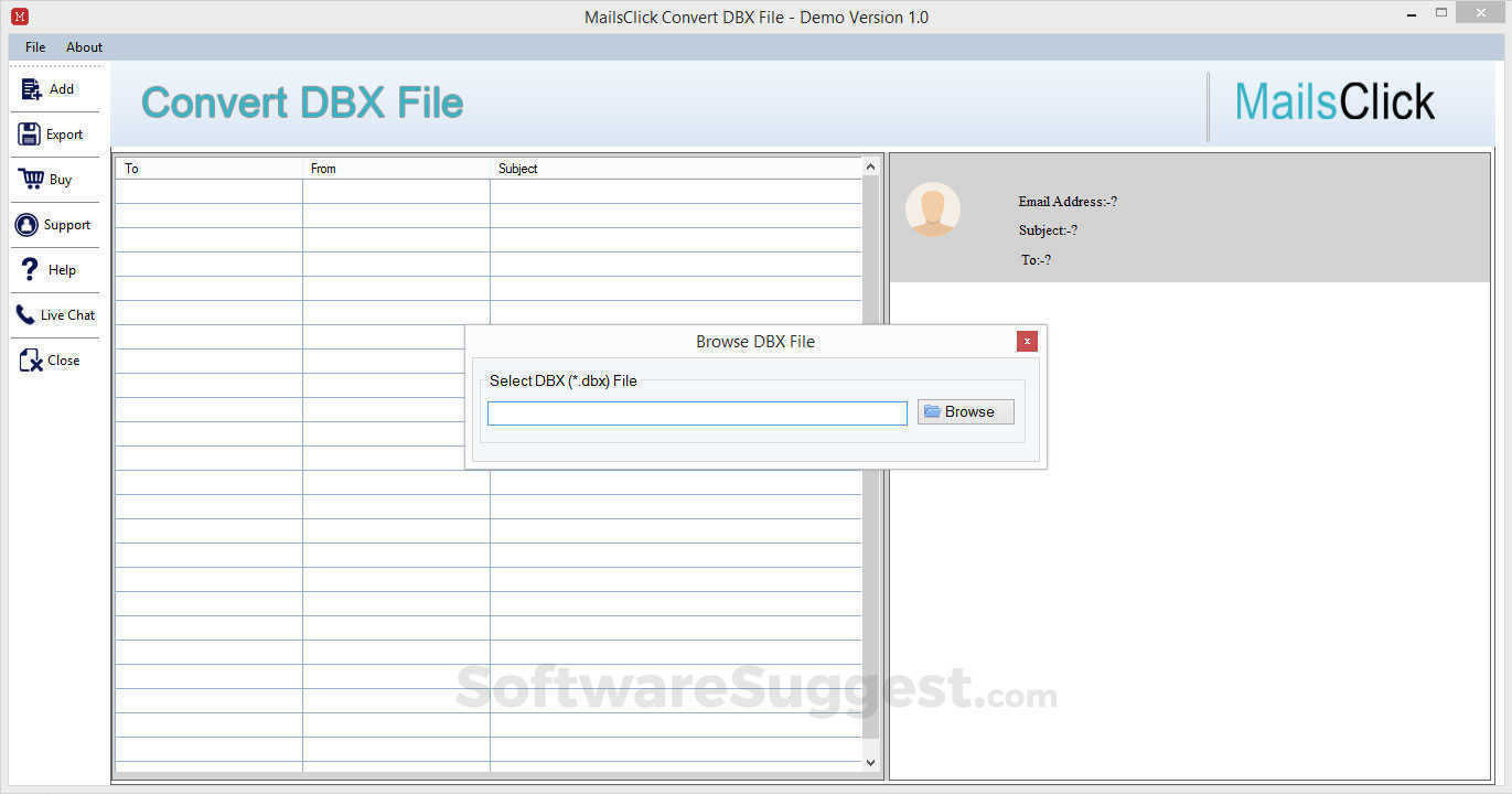 MailsClick Convert DBX File Pricing, Features, and Reviews (Aug 2024)