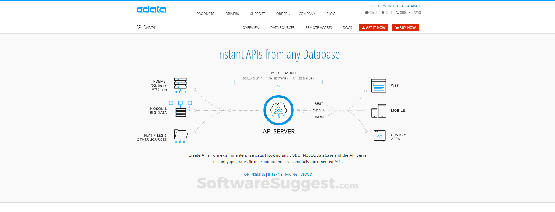 CData API Server Pricing, Features, and Reviews (Mar 2025)