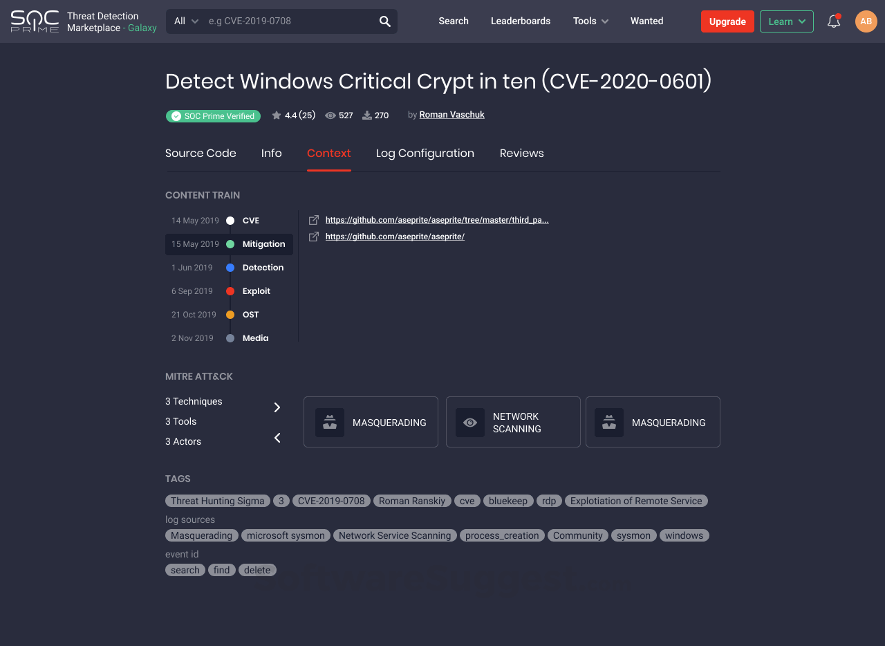 SOC Prime Threat Detection Marketplace Pricing, Features, and Reviews ...