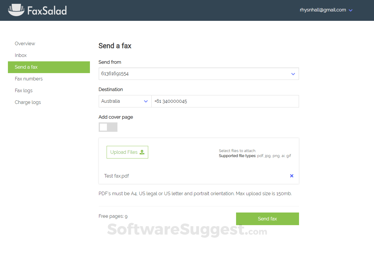 FaxSalad Pricing, Features, and Reviews (Aug 2024)