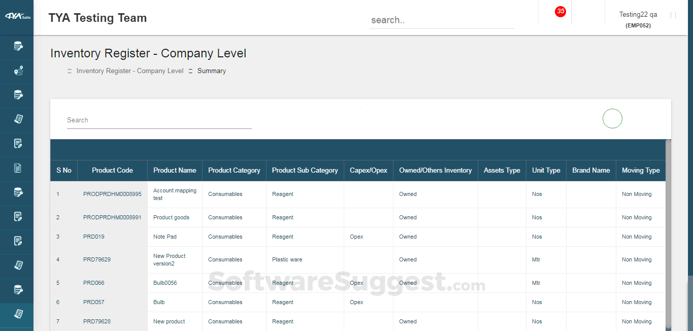 TYASuite Inventory Management - Pricing, Features, and Details in 2026