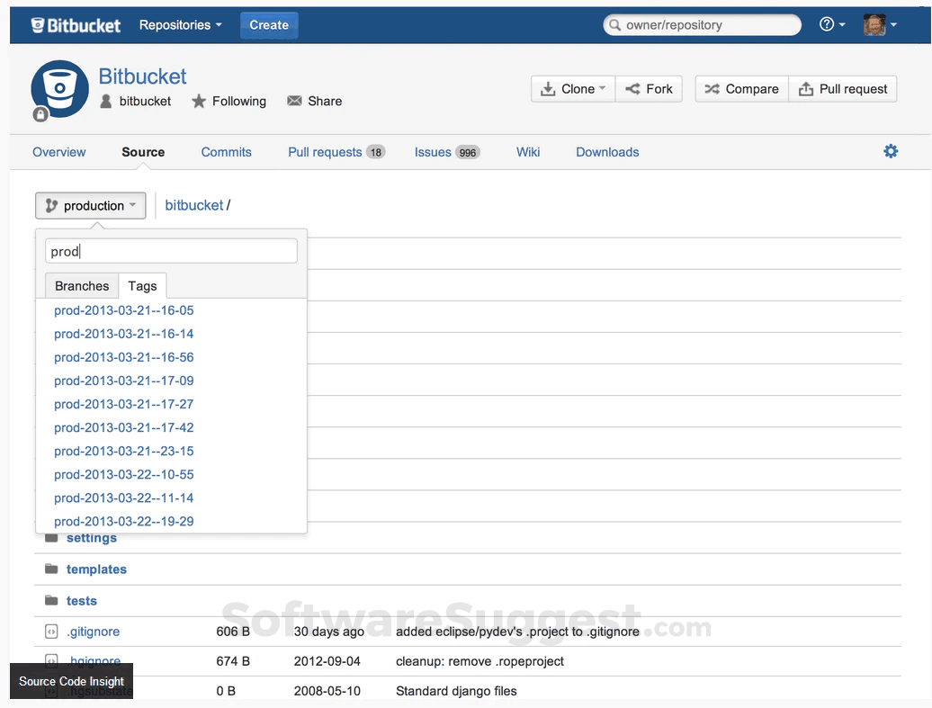 Compare Bitbucket vs GitLab in July 2026