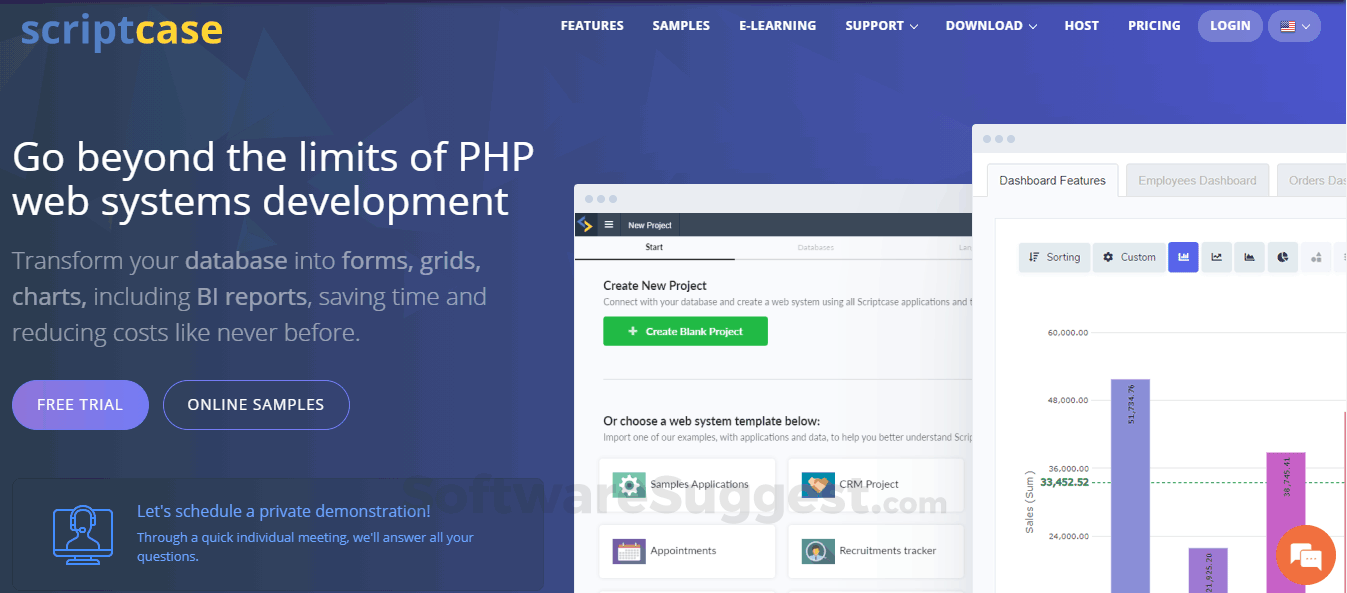 Scriptcase Pricing, Features, and Reviews (May 2025)