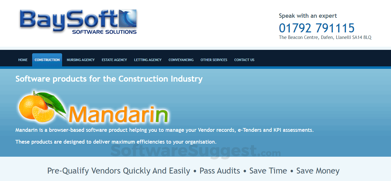 Mandarin Construction: Details, Pricing, Features, & Integration in 2026
