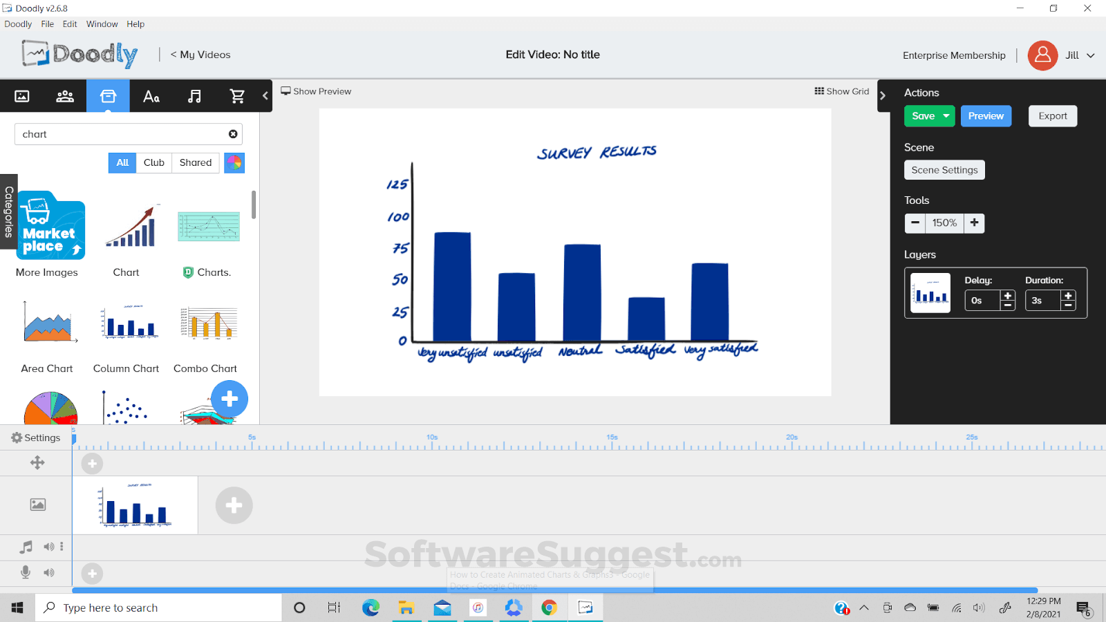 Compare VideoScribe vs Doodly in August 2026