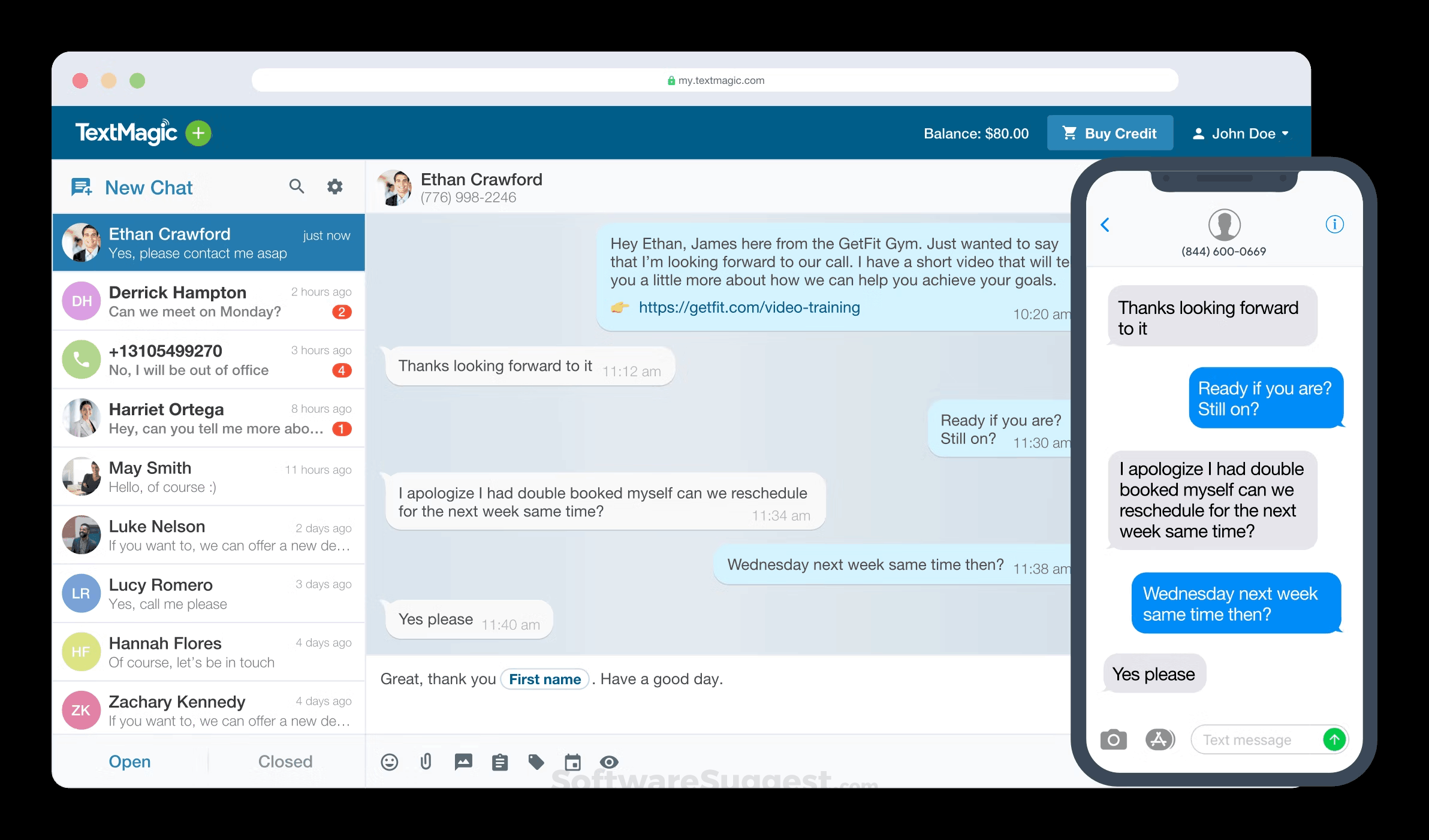 TextMagic Pricing, Features, and Reviews in 2023