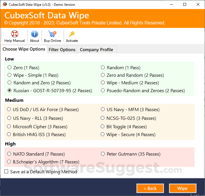 CubexSoft Data Wipe Pricing, Features, and Reviews (Mar 2024)