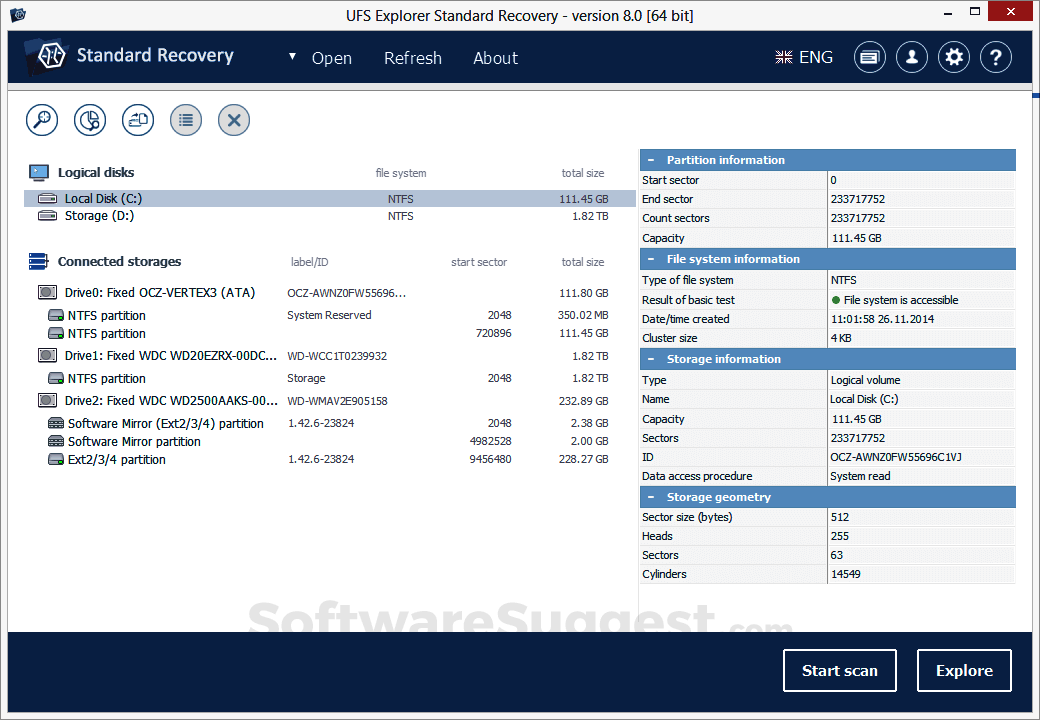 UFS Explorer Standard Recovery: Reviews, Pricing, Features in 2026