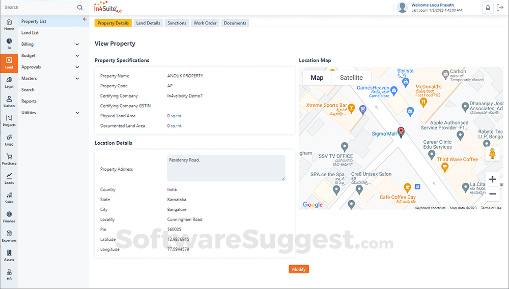 In4Suite ERP - Real Estate ERP Pricing, Features, and Reviews (May 2025)