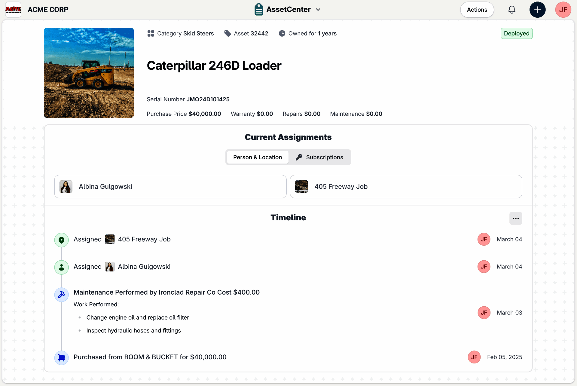 AssetCenter: Details, Pricing, Features, & Integration in 2026