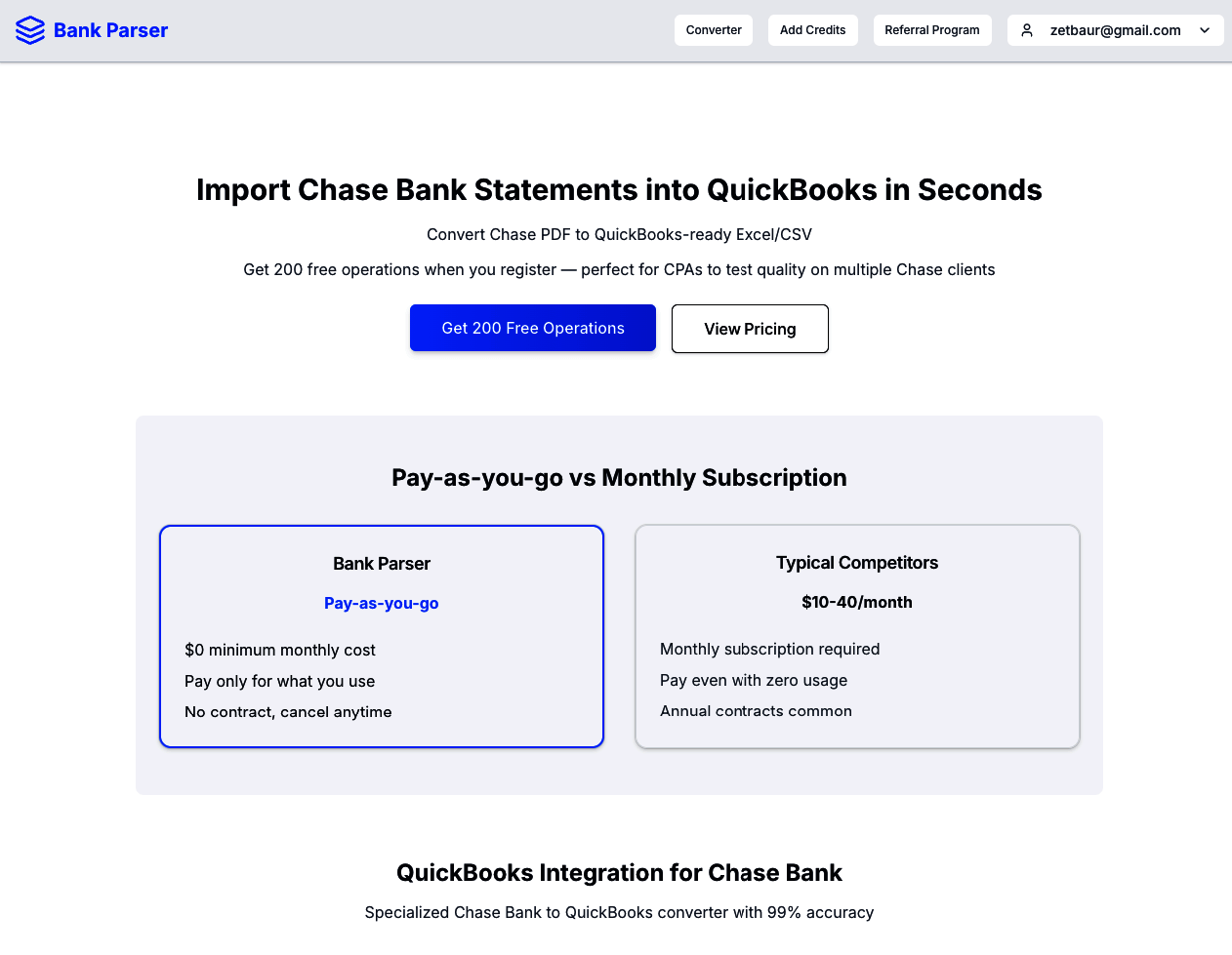Bank Parser - Pricing, Features, and Details in 2026