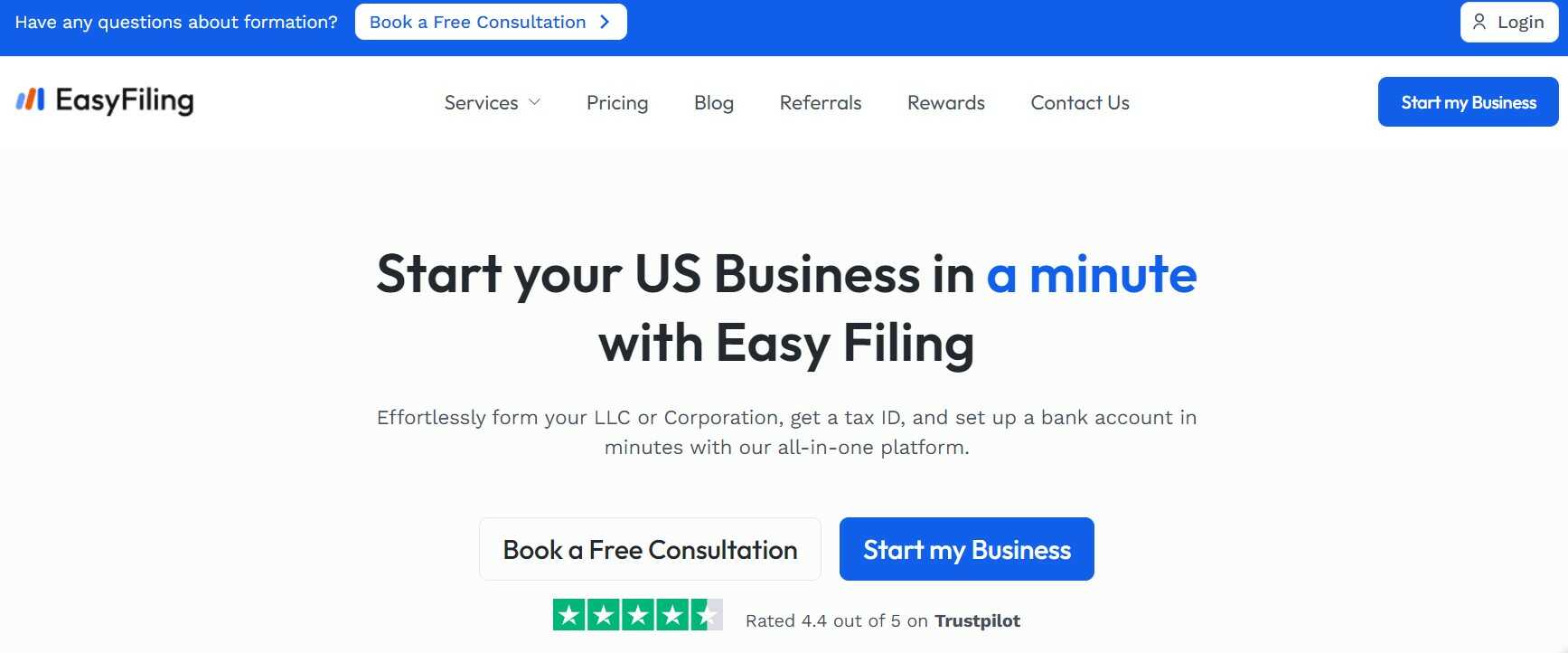 Easyfiling: Pricing, Features, Reviews & Ratings (2026)
