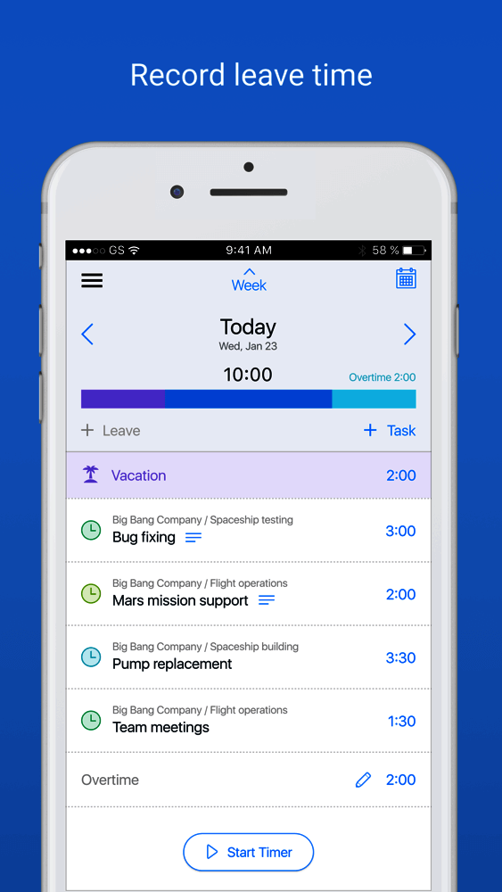 actiTIME Mobile app for iOS and Android Devices in 2026