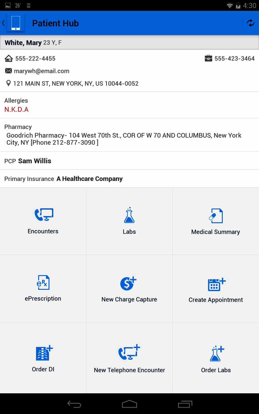 eClinicalWorks Mobile app for iOS and Android Devices in 2024