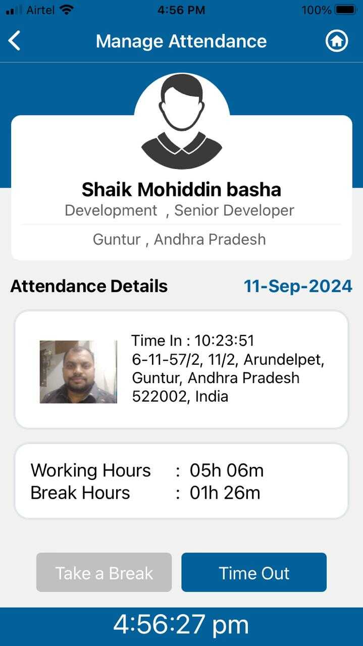 Geo Attendance Tracker Mobile app for iOS and Android Devices in 2026
