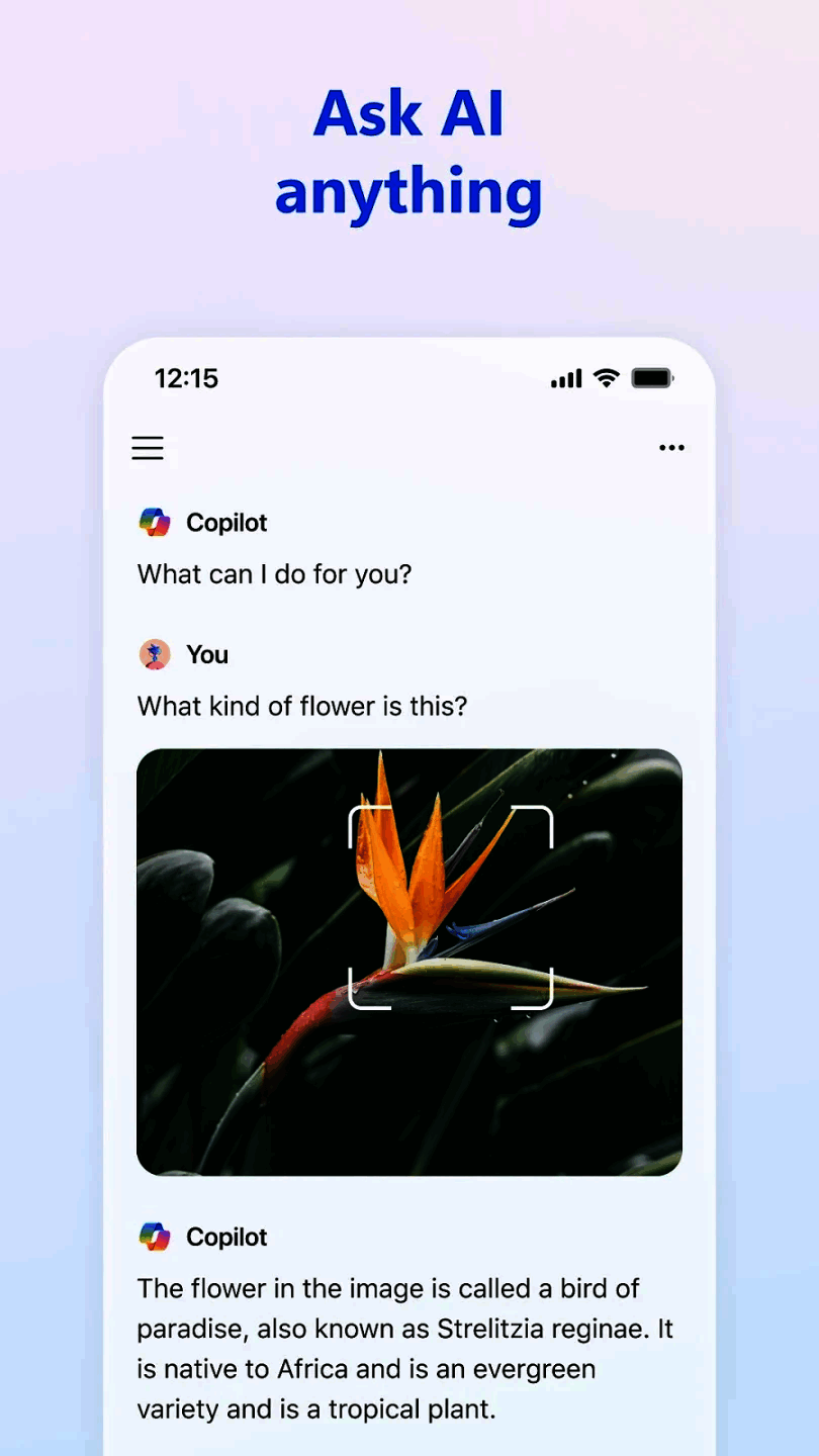 Microsoft Copilot Mobile app for iOS and Android Devices in 2024