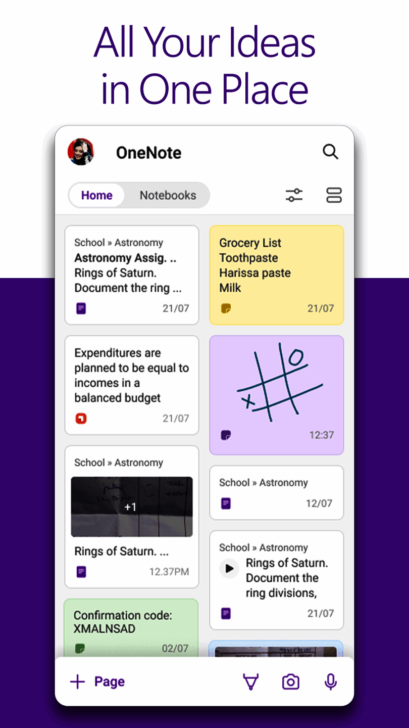 Microsoft OneNote Mobile app for iOS and Android Devices in 2025