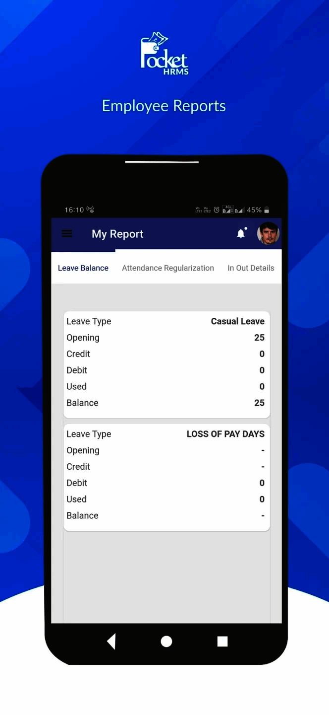Pocket HRMS Mobile app for iOS and Android Devices in 2024